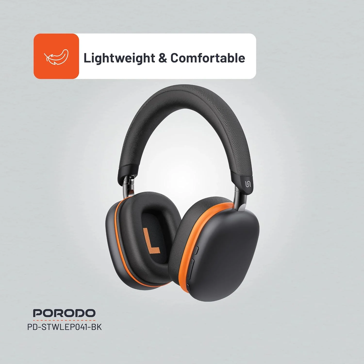 هدفون بلوتوث بی سیم Porodo Soundtec تاشو 360 درجه قابل تنظیم 300 میلی آمپر ساعت - مشکی هدفون بلوتوث بی سیم Porodo Soundtec تاشو 360 درجه قابل تنظیم 300 میلی آمپر ساعت - مشکی