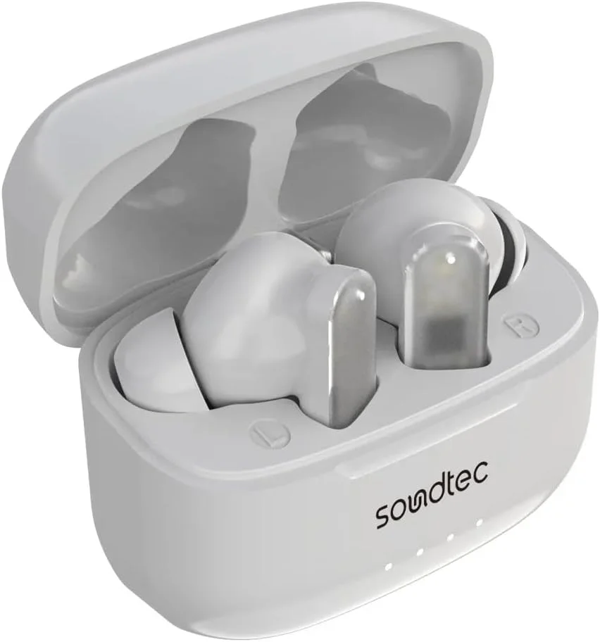 هدفون بی سیم Porodo Soundtec ANC & ENC TWS با گوشی های شفاف - مشکی هدفون بی سیم Porodo Soundtec ANC & ENC TWS با گوشی های شفاف - مشکی