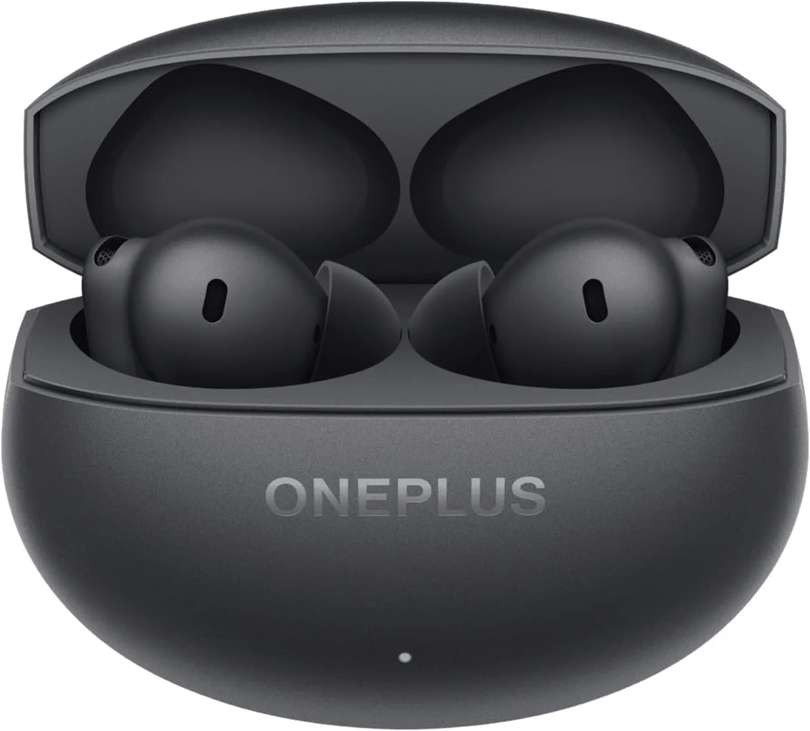 هدفون بی سیم Oneplus Buds 4، باتری 45 ساعته، حذف نویز هوشمند، درایورهای دوگانه ANC 55dB، DAC اختصاصی و LHDC 5.0، خاکستری