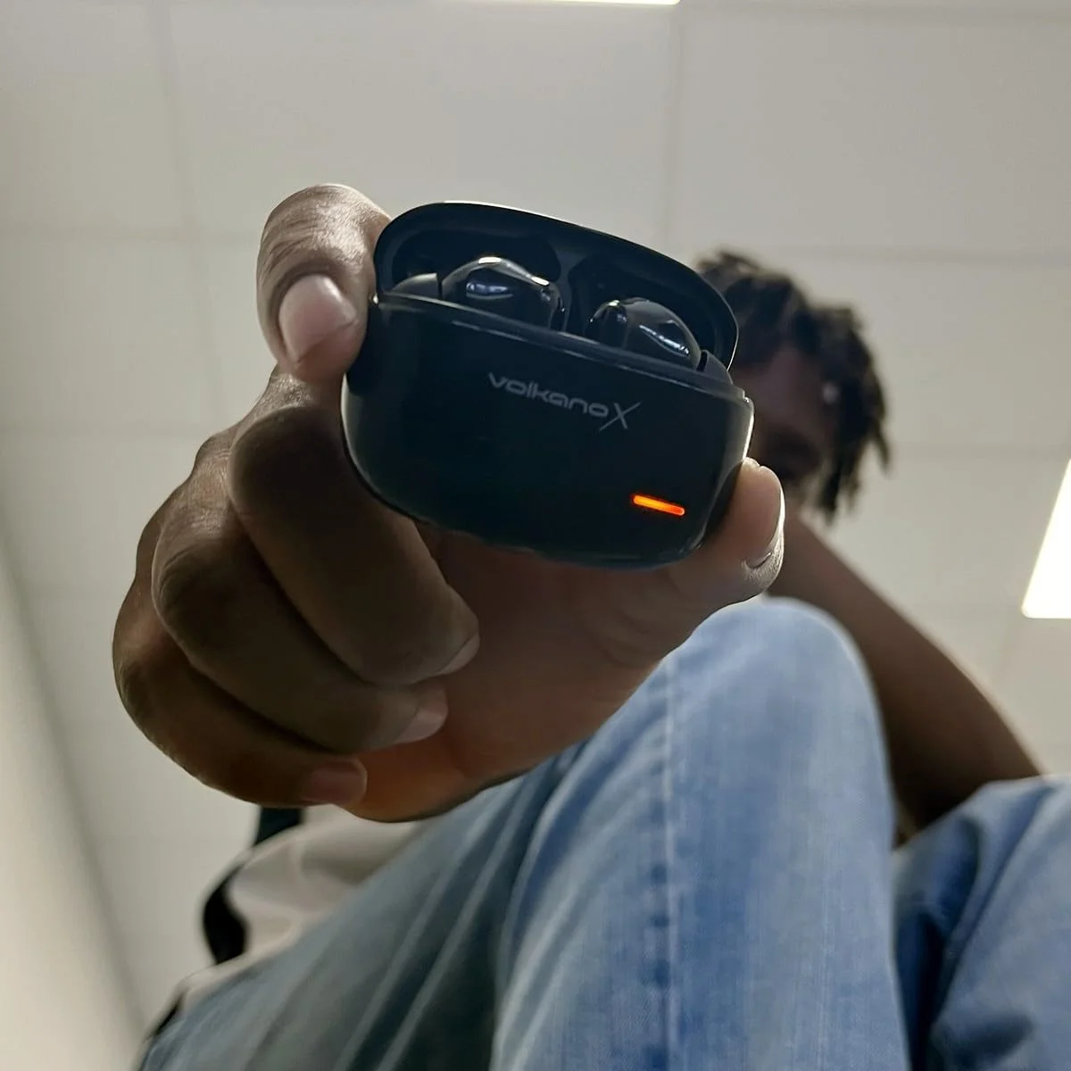 هدفون بی سیم ولکانو SoundWave با بلوتوث V5.2 پیشرفته و فناوری کاهش نویز - مشکی