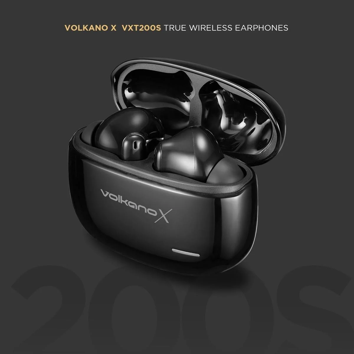 هدفون بی سیم ولکانو SoundWave با بلوتوث V5.2 پیشرفته و فناوری کاهش نویز - مشکی