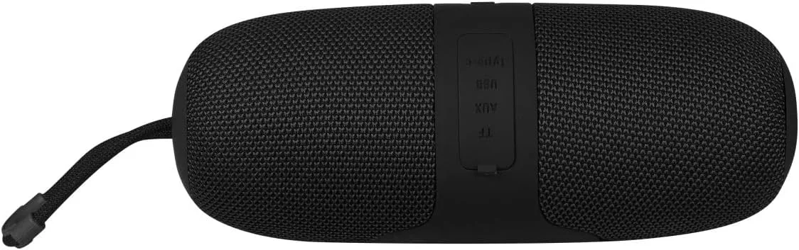 اسپیکر بلوتوثی ولکانو پالس: عملکرد بالا با مقاومت در برابر آب IPX5 و جفت شدن TWS - مشکی