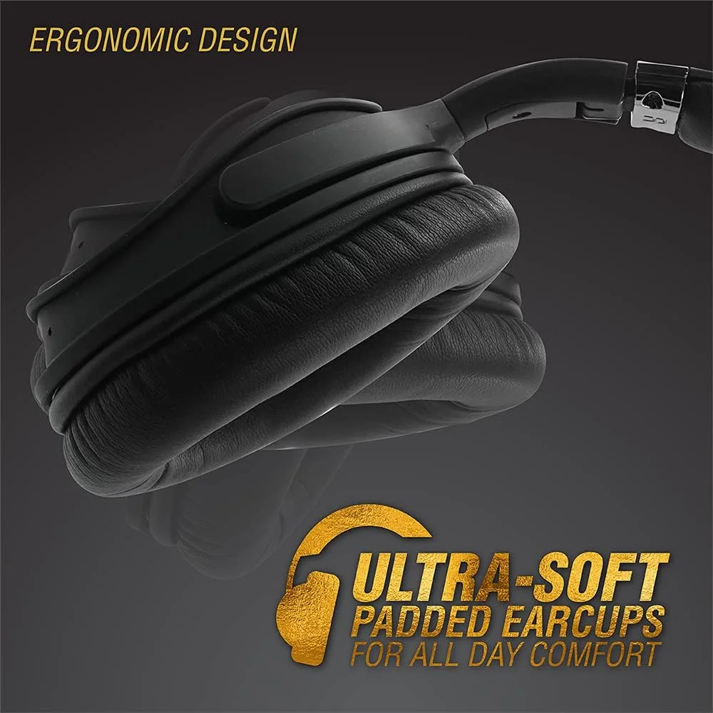 هدفون بی‌سیم روگوشی ولکانو مدل VK-2003-BK با قابلیت حذف نویز