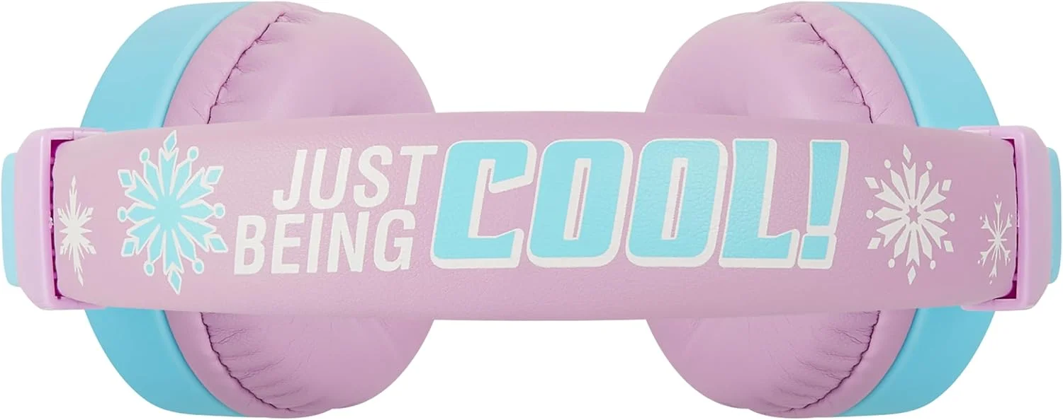 هدفون کودکانه ولکانو دیزنی فروزن با طرح سه بعدی، دارای بند قابل تنظیم و گوشی های نرم