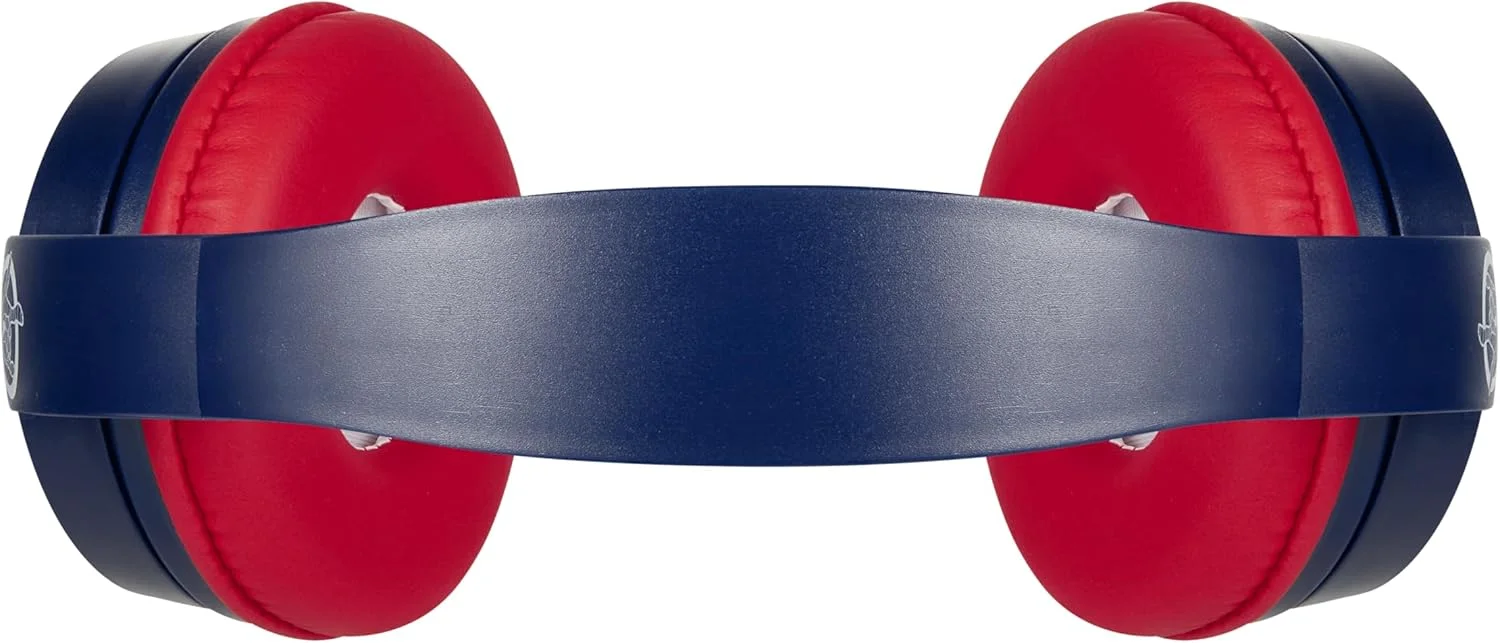 هدفون آوکس ولکانو مارول مرد عنکبوتی همراه با استیکر، گوشی های چرخشی و پد دار، جک 3.5 میلی متری مناسب کودکان هدفون آوکس ولکانو مارول مرد عنکبوتی همراه با استیکر، گوشی های چرخشی و پد دار، جک 3.5 میلی متری مناسب کودکان