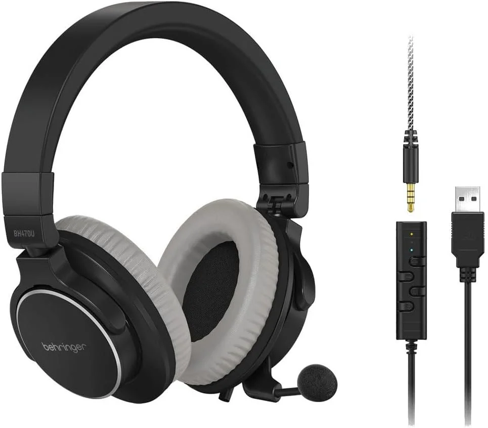 هدفون استریو USB بهرینگر BH470U، سیمی