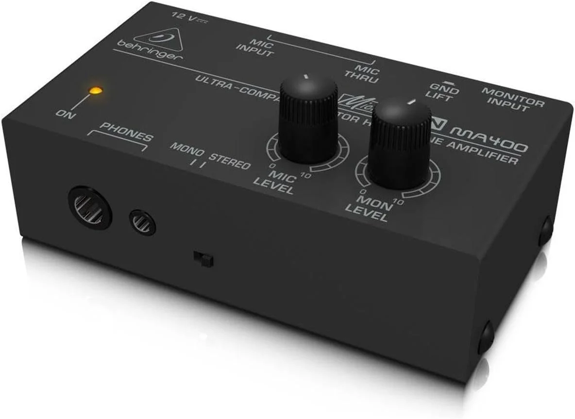 تقویت کننده هدفون مانیتور بهرینگر MA400