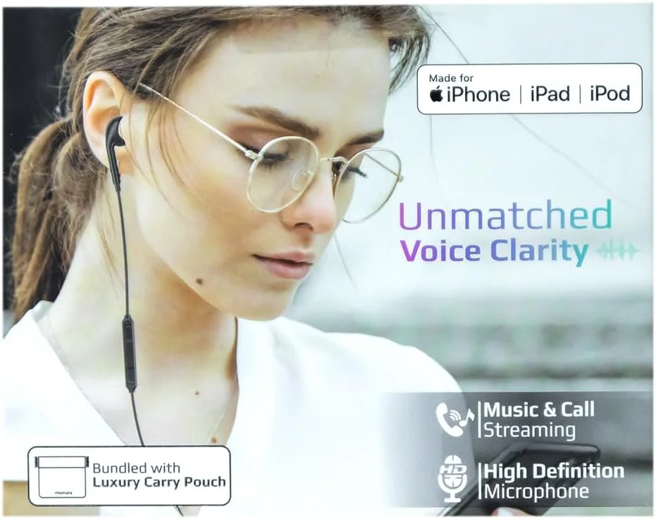 هندزفری تک گوش داخل گوشی Promate MFI با کانکتور لایتنینگ | MonoPod-LT.Black برای آیفون 12، 13 و 14 هندزفری تک گوش داخل گوشی Promate MFI با کانکتور لایتنینگ | MonoPod-LT.Black برای آیفون 12، 13 و 14