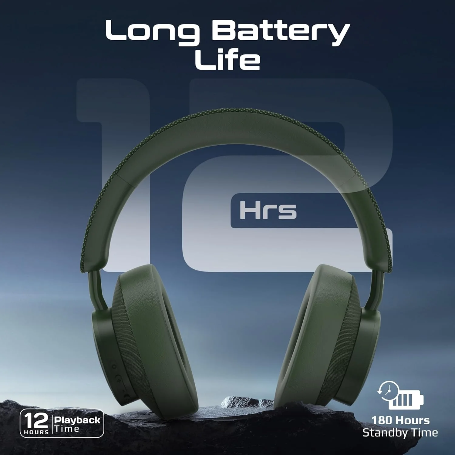 هدفون بیسیم روگوشی Promate با کیفیت صدای عالی، 12 ساعت پخش مداوم، وضوح صدای فوقالعاده، حالتهای سیمی و بیسیم، پدهای گوشی نرم و هدبند قابل تنظیم - سبز هدفون بیسیم روگوشی Promate با کیفیت صدای عالی، 12 ساعت پخش مداوم، وضوح صدای فوقالعاده، حالتهای سیمی و بیسیم، پدهای گوشی نرم و هدبند قابل تنظیم - سبز