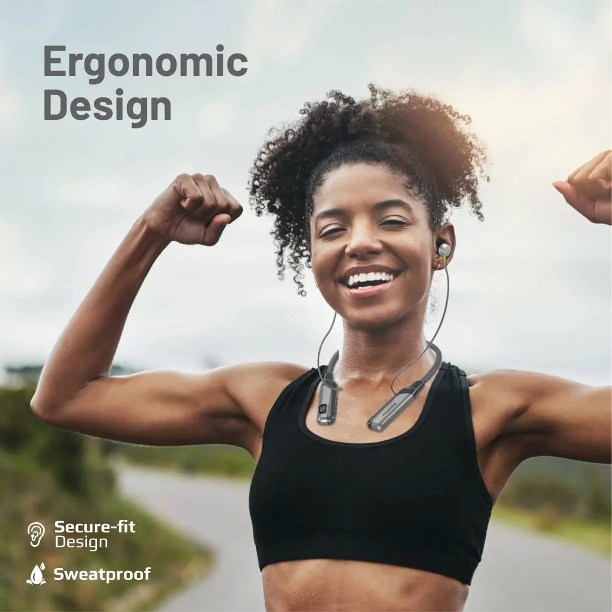 هدفون گردنی بی سیم پرومیت مدل Blend- خاکستری، هدفون بلوتوث 5.0 با کیفیت بالا، کارت خوان TF، سنسور سوئیچ هال، صفحه نمایش LCD، مقاوم در برابر عرق، 70 ساعت پخش طولانی برای آیفون، گلکسی S25 هدفون گردنی بی سیم پرومیت مدل Blend- خاکستری، هدفون بلوتوث 5.0 با کیفیت بالا، کارت خوان TF، سنسور سوئیچ هال، صفحه نمایش LCD، مقاوم در برابر عرق، 70 ساعت پخش طولانی برای آیفون، گلکسی S25