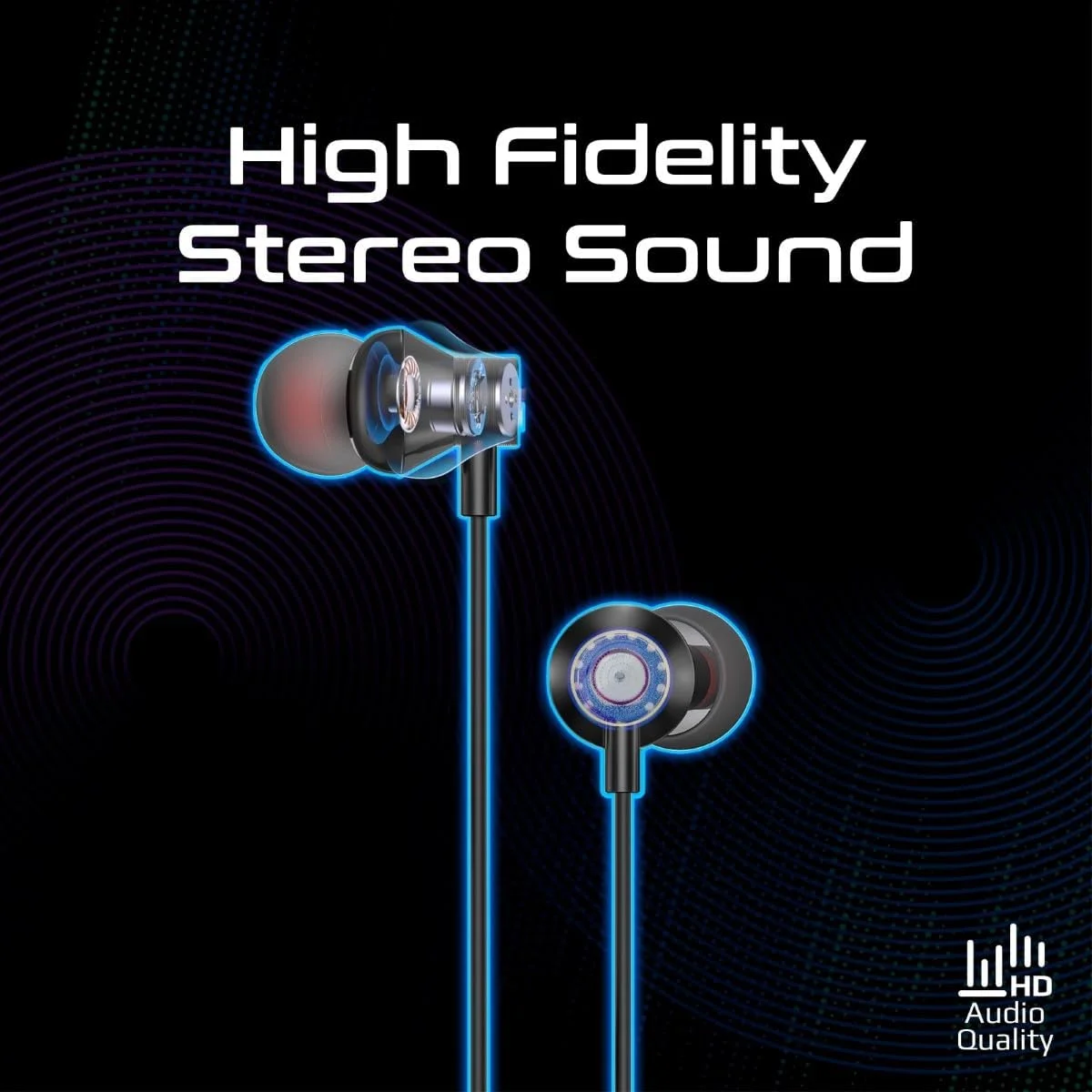 هدفون های Promate با اتصال لایتنینگ، هدفون های داخل گوشی دارای گواهی MFi با میکروفون، حذف نویز، عملکرد تماس، کنترل صدا درون خطی سازگار با آیفون، آیپد، VIBE-LT.BLACK هدفون های Promate با اتصال لایتنینگ، هدفون های داخل گوشی دارای گواهی MFi با میکروفون، حذف نویز، عملکرد تماس، کنترل صدا درون خطی سازگار با آیفون، آیپد، VIBE-LT.BLACK