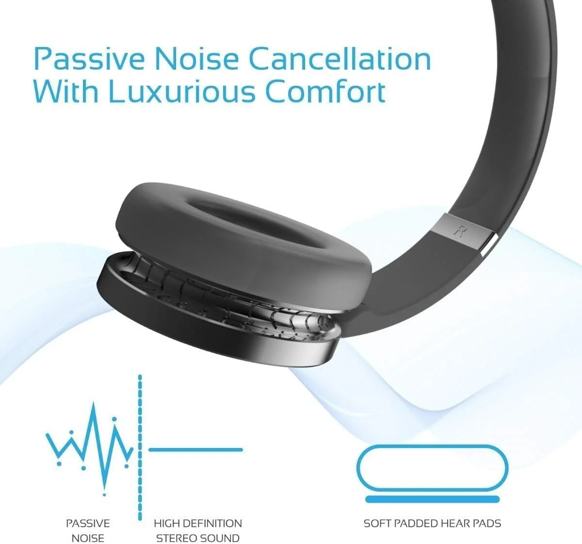 هدفون بلوتوثی پرومیت، هدست استریو HiFi تاشو و سبک وزن با کنترل موسیقی داخلی، میکروفون، صدای HD و حذف نویز پسیو برای لپ تاپ، تلویزیون، تلفن های هوشمند، موج های قرمز هدفون بلوتوثی پرومیت، هدست استریو HiFi تاشو و سبک وزن با کنترل موسیقی داخلی، میکروفون، صدای HD و حذف نویز پسیو برای لپ تاپ، تلویزیون، تلفن های هوشمند، موج های قرمز