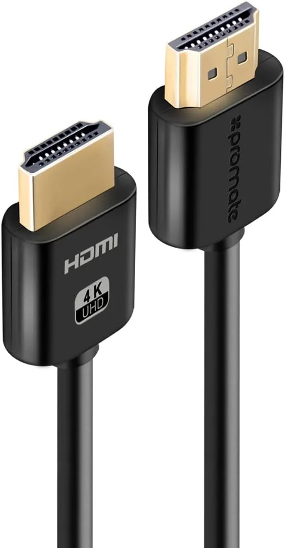 کابل HDMI پرومیت PROLINK4K2-150 به طول 1.5 متر، نوع A (استاندارد HDMI)، سه بعدی، مشکی کابل HDMI پرومیت PROLINK4K2-150 به طول 1.5 متر، نوع A (استاندارد HDMI)، سه بعدی، مشکی