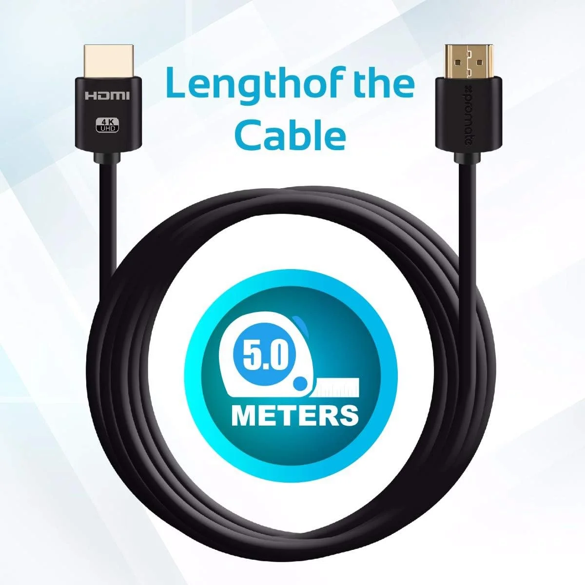 کابل HDMI پرومیت Prolink4K2-500 5 متری نوع A (استاندارد) به HDMI نوع A (استاندارد) مشکی - کابل HDMI (5 متر، HDMI نوع A (استاندارد)، HDMI نوع A (استاندارد)، 3D، مشکی)، سیمی کابل HDMI پرومیت Prolink4K2-500 5 متری نوع A (استاندارد) به HDMI نوع A (استاندارد) مشکی - کابل HDMI (5 متر، HDMI نوع A (استاندارد)، HDMI نوع A (استاندارد)، 3D، مشکی)، سیمی