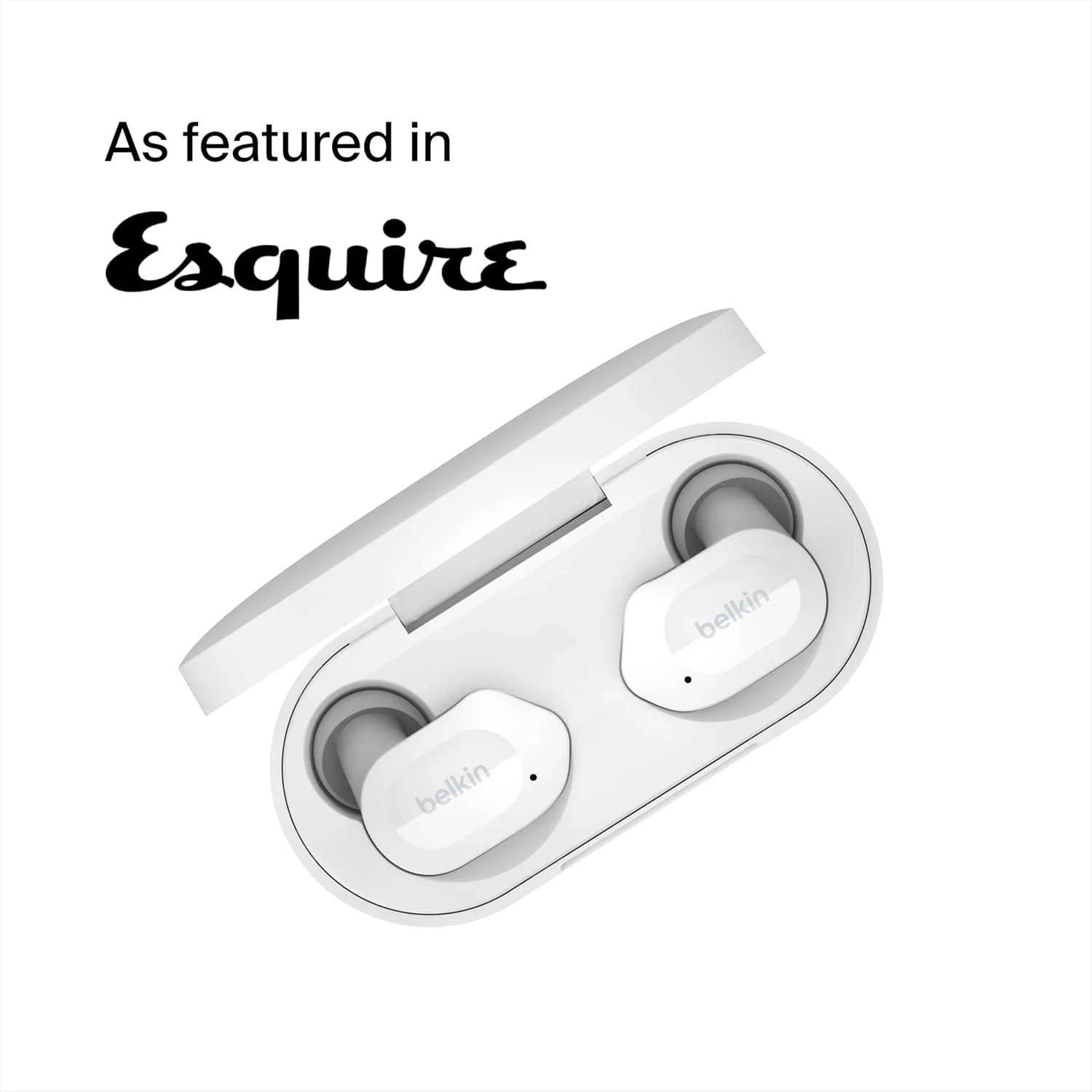 هدفون بی سیم بلوتوثی Belkin Soundform Play، با 3 حالت اکولایزر، مقاوم در برابر آب و تعریق IPX5، 38 ساعت پخش موسیقی برای آیفون، گلکسی، پیکسل و سایر دستگاه ها - سفید (بازسازی شده) هدفون بی سیم بلوتوثی Belkin Soundform Play، با 3 حالت اکولایزر، مقاوم در برابر آب و تعریق IPX5، 38 ساعت پخش موسیقی برای آیفون، گلکسی، پیکسل و سایر دستگاه ها - سفید (بازسازی شده)