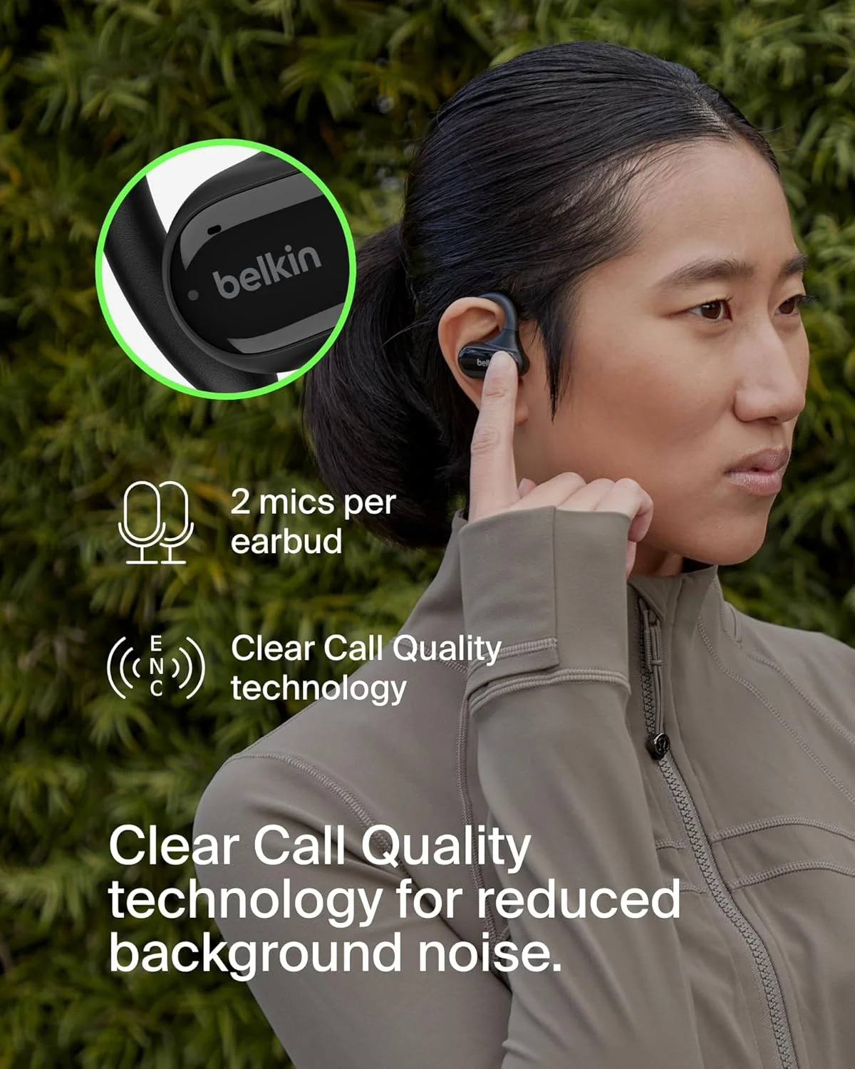 هدفون بی سیم Belkin SoundForm ClearFit