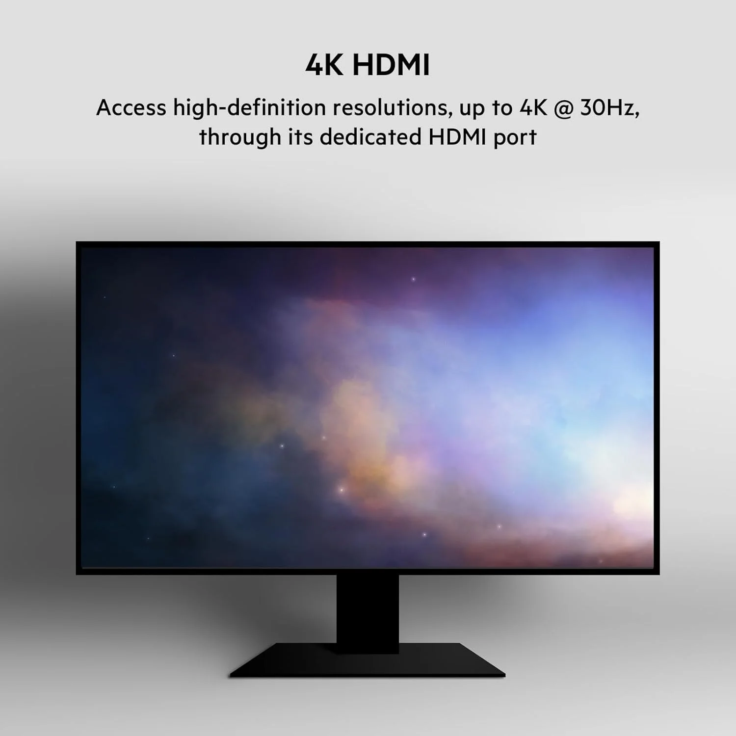 هاب USB C بلکین، داک آداپتور چند پورت 5 در 1 با HDMI 4K، 2 عدد USB A 3.1، اسلات کارت SD و microSD برای MacBook Pro، Air، iPad Pro، XPS و غیره، PVC002