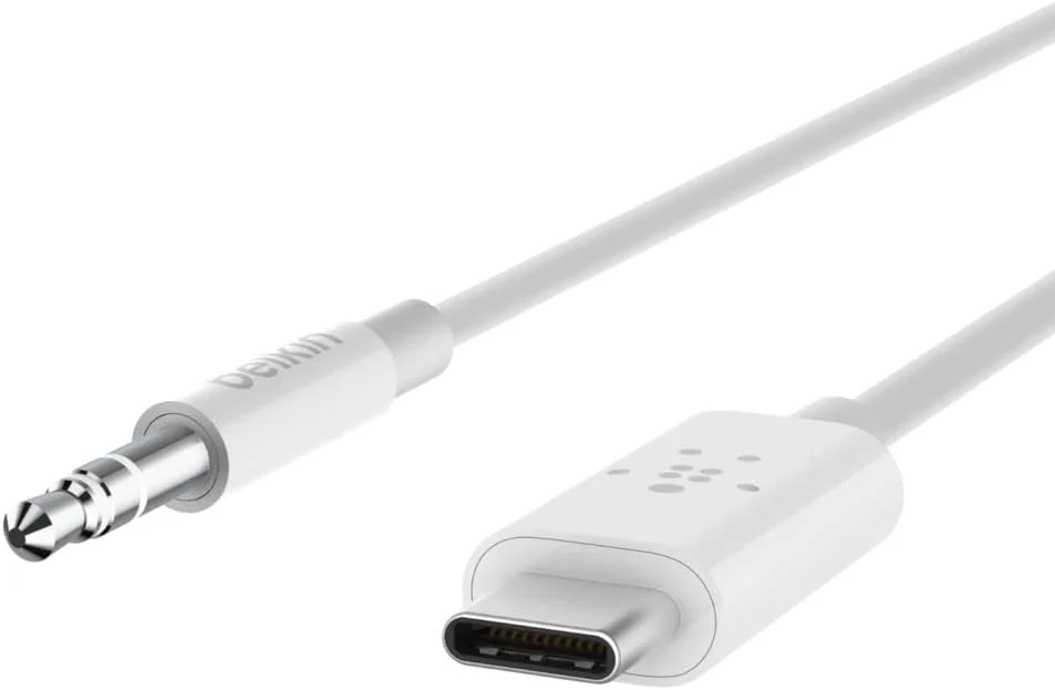 کابل صوتی 3.5 میلی‌متری Belkin RockStar با کانکتور USB-C