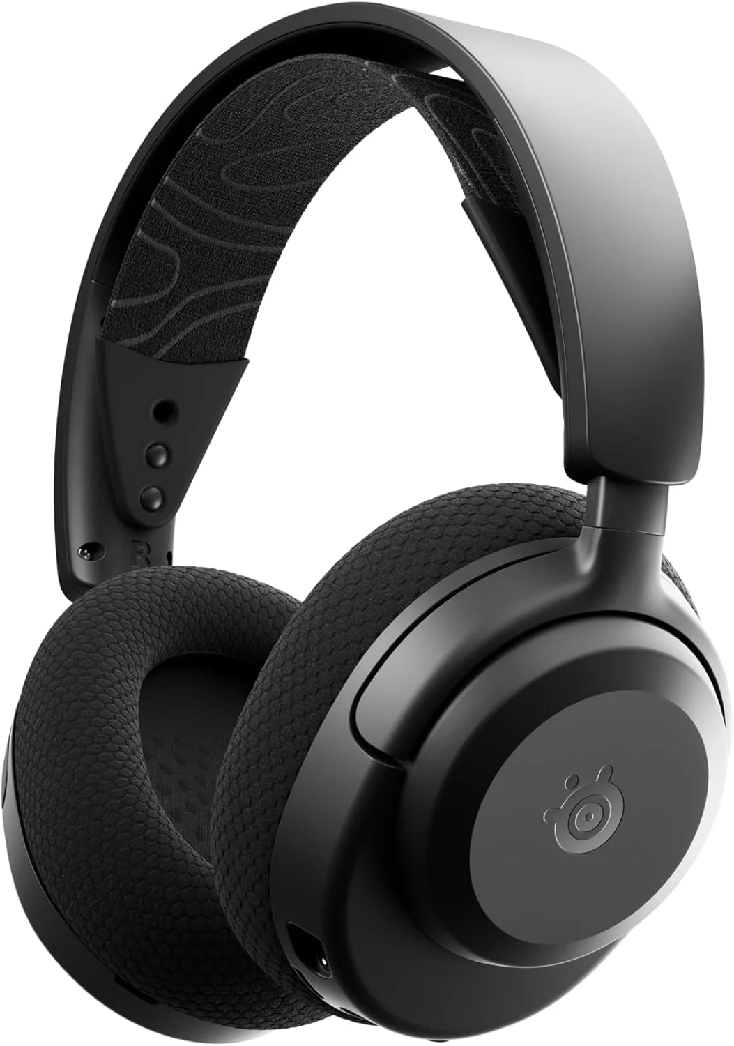 هدست گیمینگ بی‌سیم SteelSeries Arctis Nova 3P - کنترل برنامه - 40 ساعت عمر باتری - درایور مگنت نئودیمیوم - 2.4GHz/بلوتوث - میکروفون جداشدنی - PS5, PS4, PC, Switch, دستگاه‌های موبایل - مشکی