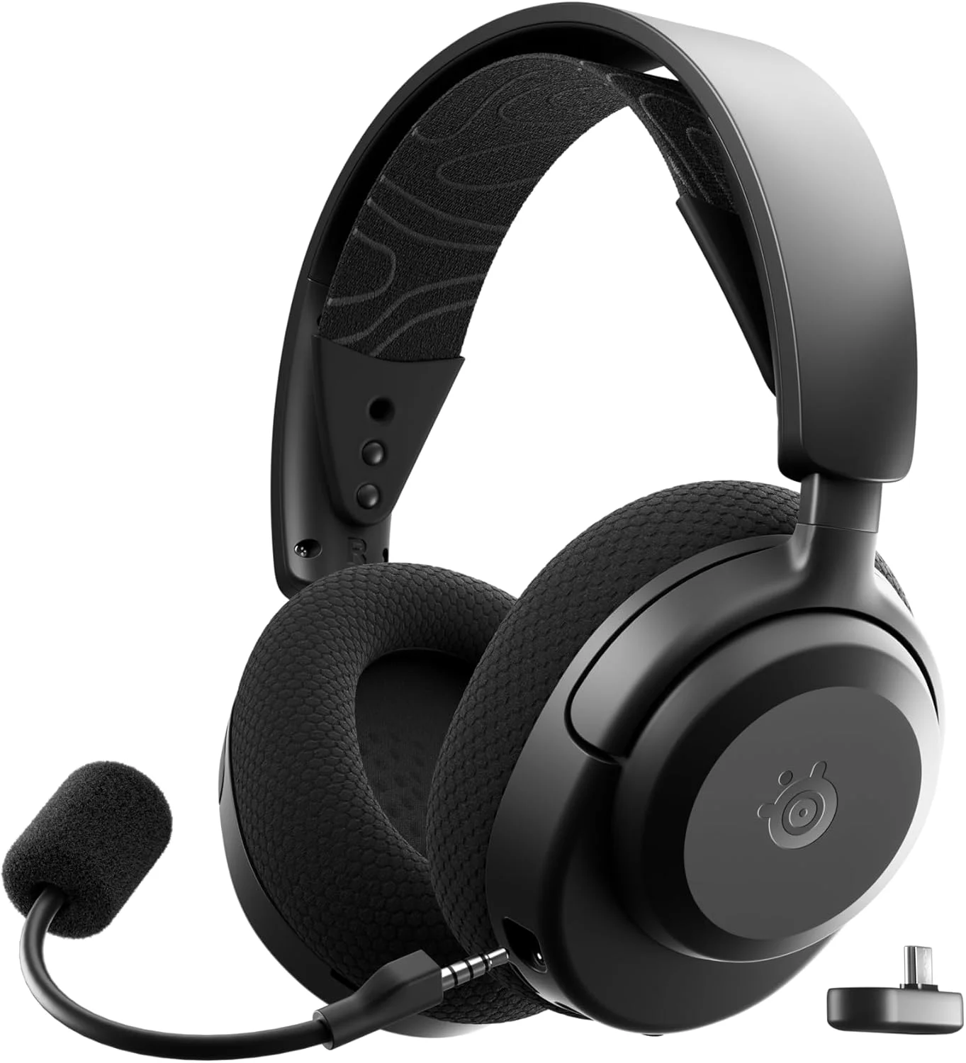 هدست گیمینگ بی‌سیم SteelSeries Arctis Nova 3X - کنترل از طریق اپلیکیشن - باتری 40 ساعته - درایور مگنت نئودیمیوم - 2.4GHz/بلوتوث - میکروفون جداشدنی - Xbox PS5 PC Switch دستگاه‌های موبایل - مشکی