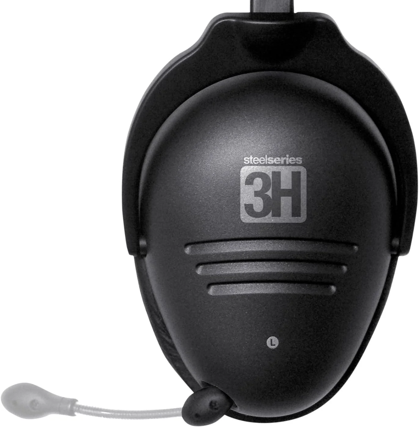 هدست گیمینگ استیل سریز 3H USB (مشکی)