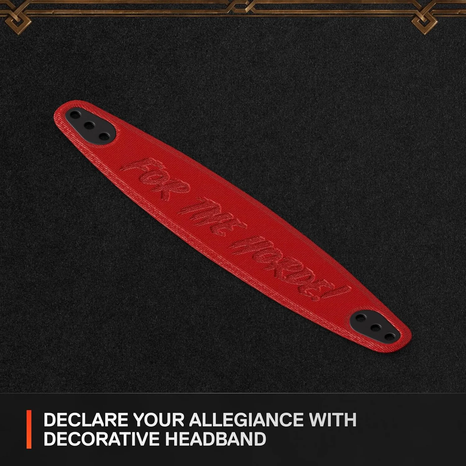 بسته تقویتی SteelSeries Arctis Nova - نسخه World of Warcraft Horde - لوازم جانبی هدست گیمینگ - هدبند نایلونی - سفارشی سازی با پوشش بلندگو - کلکسیونی محدود