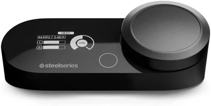 تقویت کننده صدای با وضوح بالا SteelSeries GameDAC Gen 2 (Xbox) - ESS Sabre Quad-DAC - حذف نویز با هوش مصنوعی - صدای فراگیر 360 درجه - گواهینامه Hi-Res - PC، Xbox، PS5، PS4