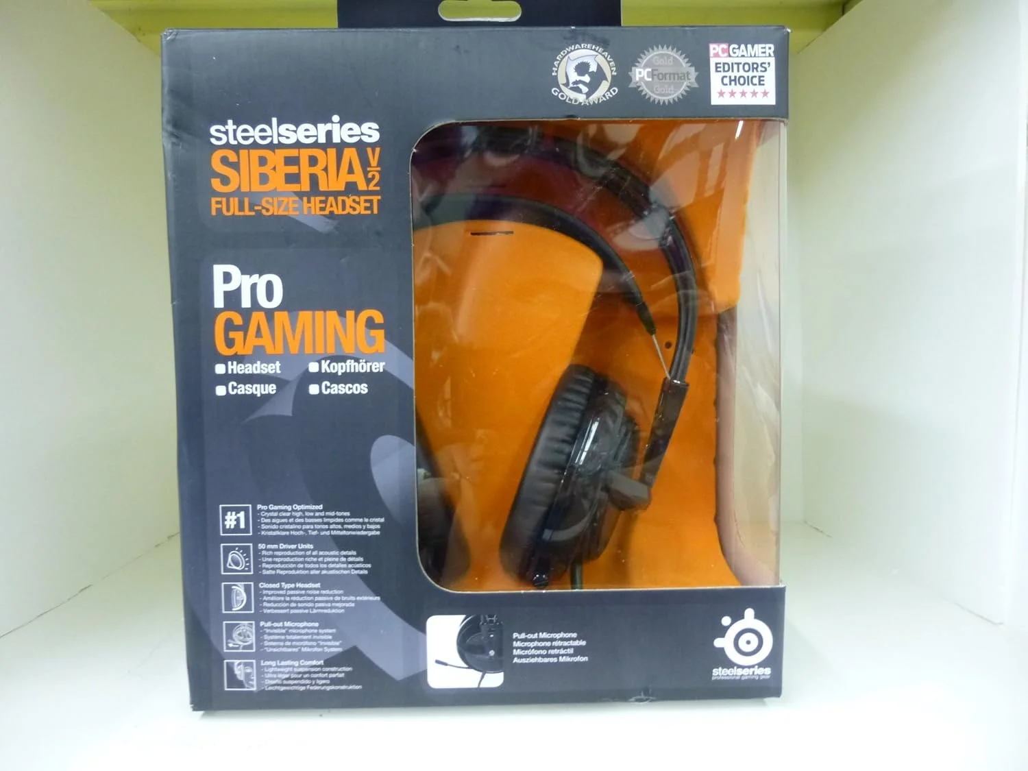هدست SteelSeries Siberia V2 - نسخه Navi (DVD کامپیوتر)