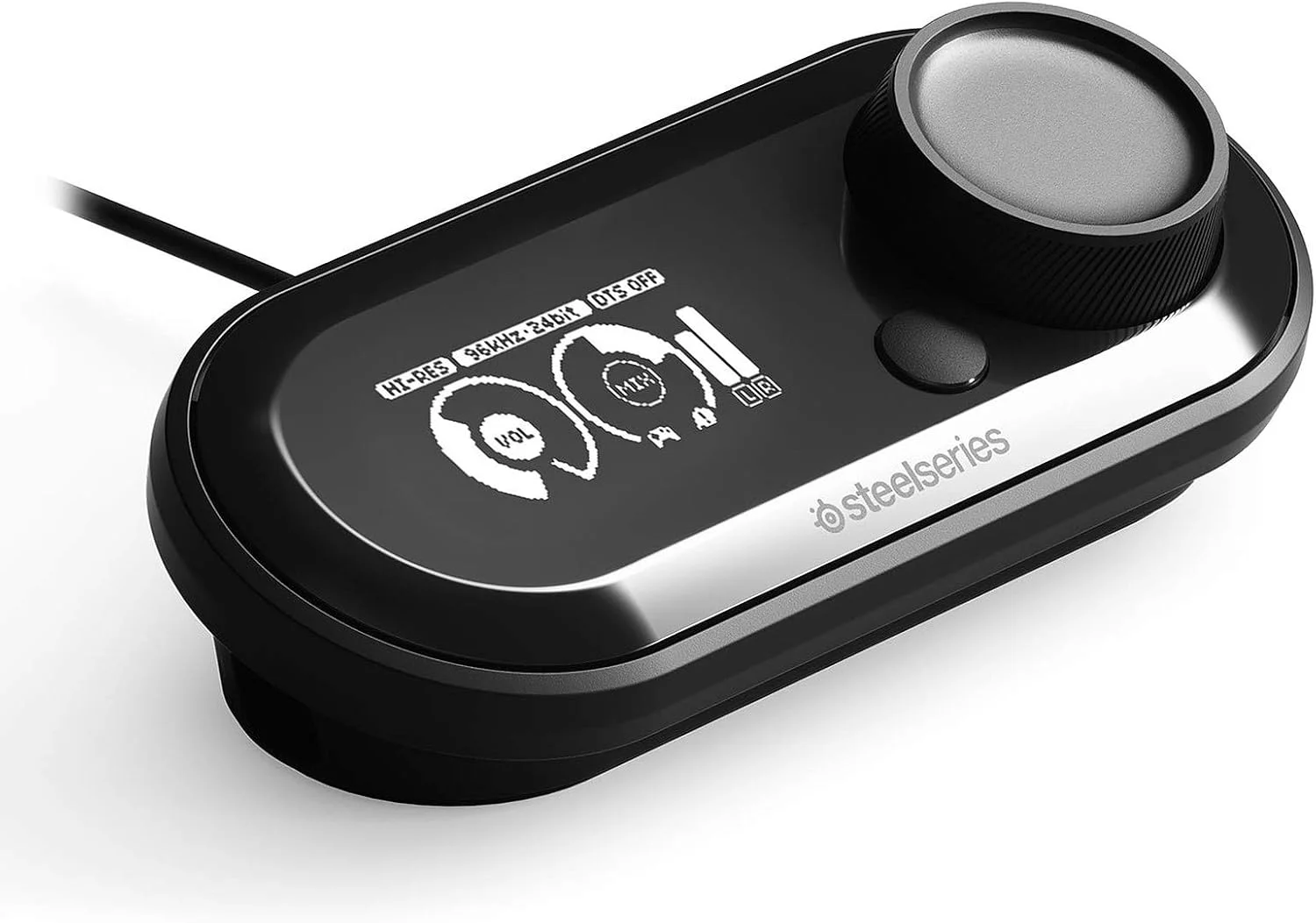 SteelSeries GameDAC - مبدل دیجیتال به آنالوگ و آمپلی‌فایر گیمینگ Hi-Res برای پلی استیشن 5، پلی استیشن 4 و کامپیوتر