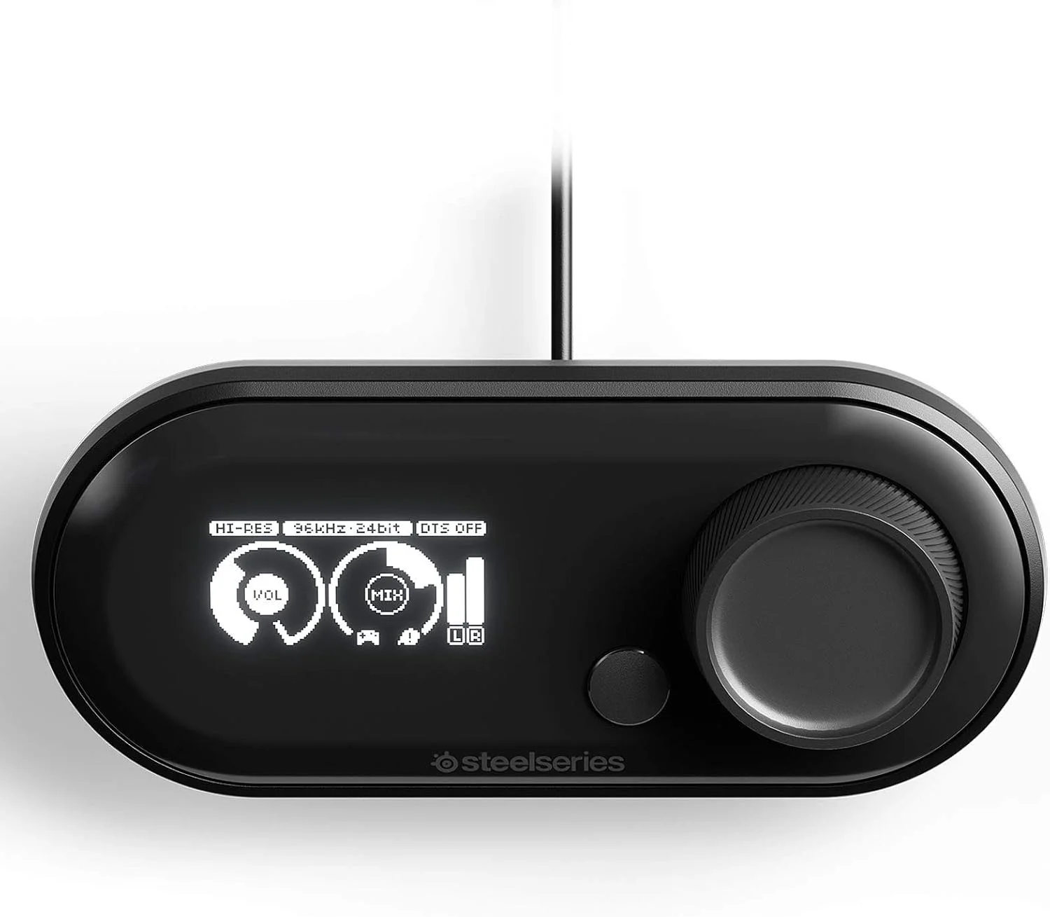 SteelSeries GameDAC - مبدل دیجیتال به آنالوگ و آمپلی‌فایر گیمینگ Hi-Res برای پلی استیشن 5، پلی استیشن 4 و کامپیوتر