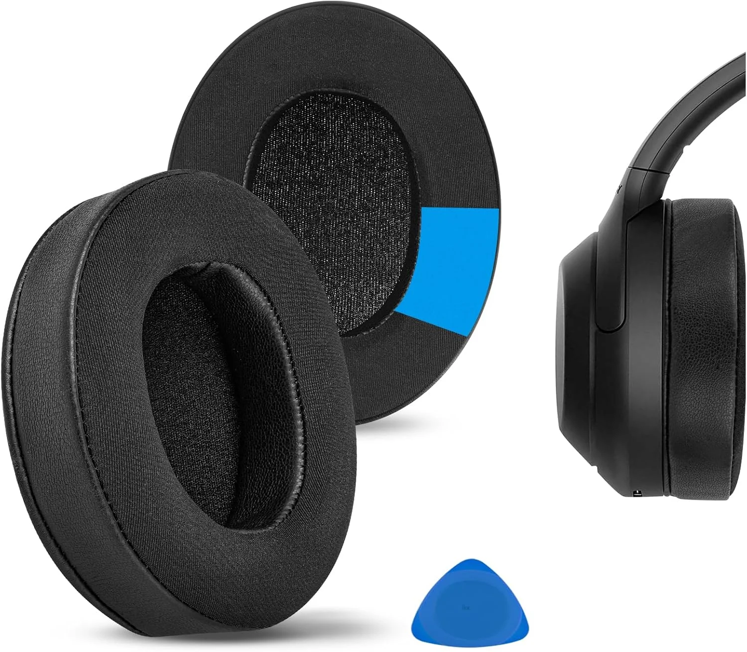 پدهای گوشی جایگزین ژلی خنک کننده ورزشی Geekria برای هدفون Sony WH-1000XM4، قطعات تعمیر (مشکی) پدهای گوشی جایگزین ژلی خنک کننده ورزشی Geekria برای هدفون Sony WH-1000XM4، قطعات تعمیر (مشکی)