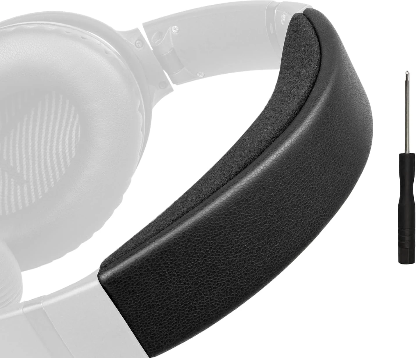 کیت جایگزین هدبند SOULWIT برای هدفون های Bose QC35 و QuietComfort 35 II (QC35 ii)، نصب آسان DIY (مشکی)