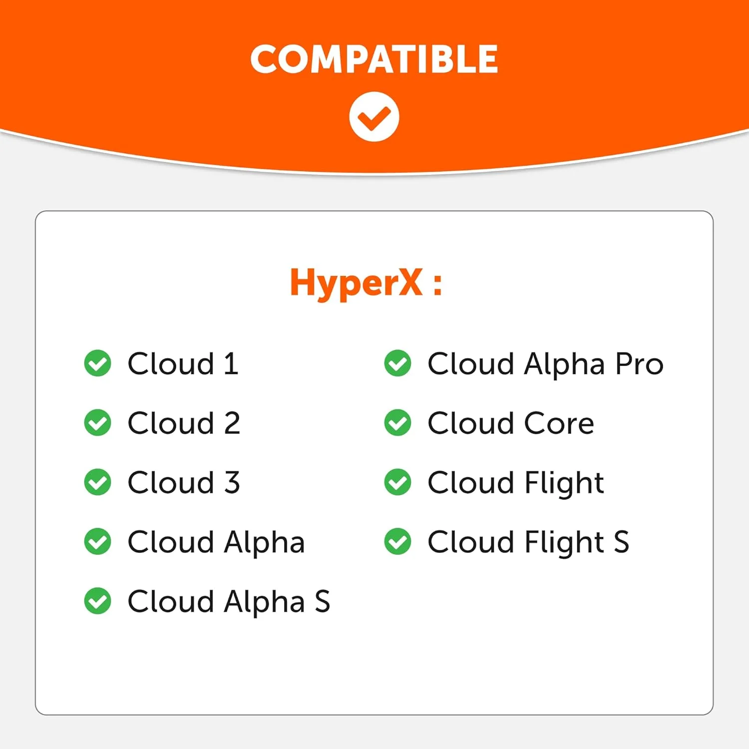 روکش هدبند سیلیکونی WC BandZ Cloud برای هدفون های سری HyperX Cloud از Wicked Cushions | راحتی بیشتر، استایل و محافظت در برابر عرق | مخصوص سری HyperX Cloud | مشکی