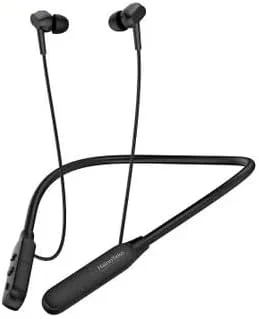 هندزفری گردنی بی سیم HainoTeko HN-30 با 30 ساعت پخش موسیقی، میکروفون داخلی و دکمه های کنترلی - مشکی