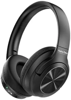 هدفون بی سیم بلوتوث هاینو تکو ANC 13 Max با حذف نویز فعال، صدای Hi-Res، پخش 60 ساعته، گوشی های راحت، طراحی تاشو، مناسب برای سفر، مشکی