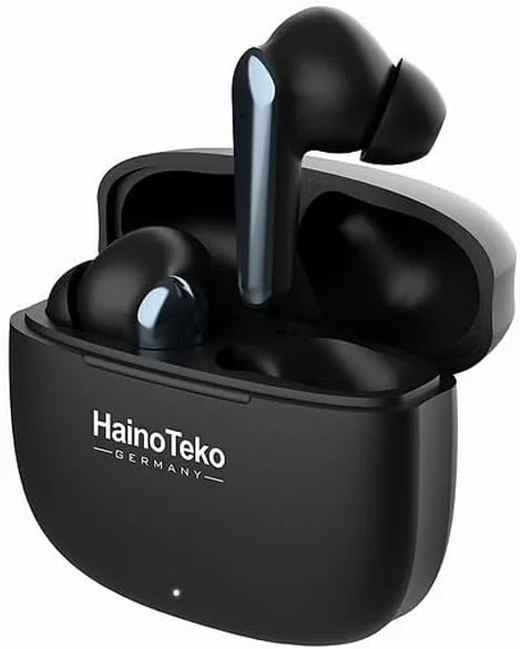 هندزفری بلوتوثی نویز کنسلینگ هاینو تکو ANC-12 با کیفیت صدای باس بالا، میکروفون فوق العاده شفاف و کنترل لمسی آسان، سازگار با موبایل های اندروید، آیفون و تبلت