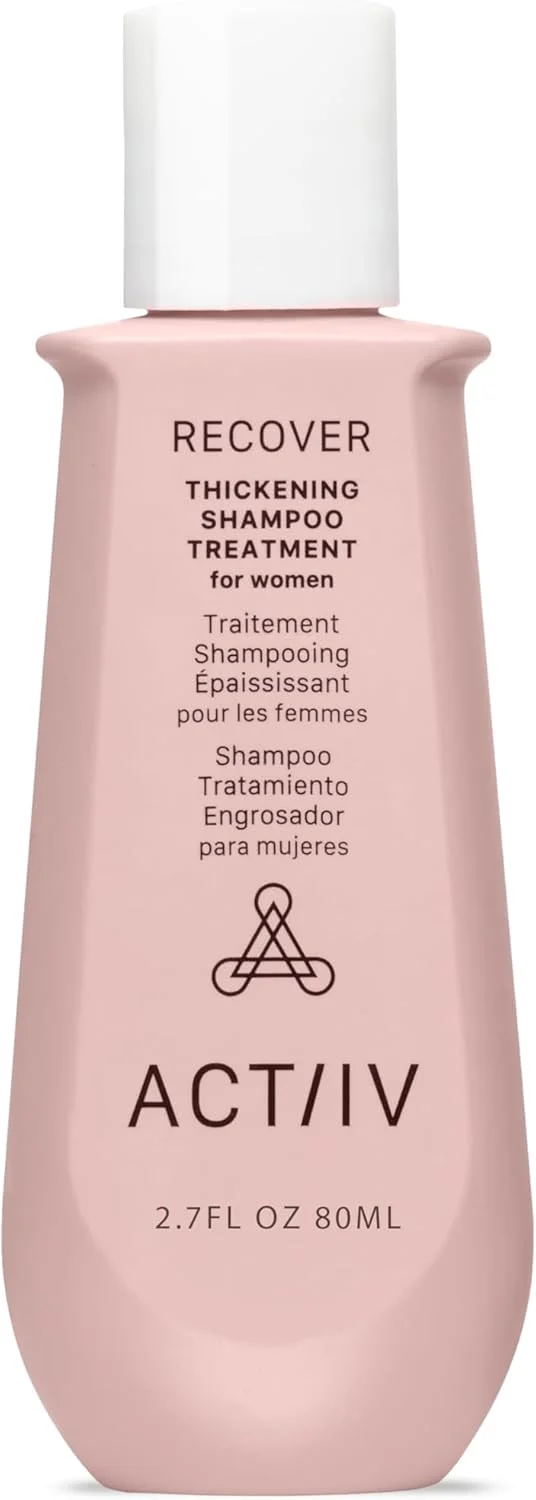 شامپو تقویت کننده و ترمیم کننده مو اکتیو برای بانوان | پشتیبانی از ظاهر موهای پرپشت تر و سالم تر، پشتیبانی از سلامت پوست سر، گیاهی، ایمن برای موهای رنگ شده، وگان، مناسب برای انواع مو، 80 میلی لیتر