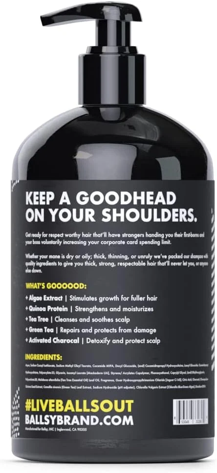 شامپو برای موهای ضخیم، قوی و سالم، با روغن درخت چای طبیعی، ۴۷۳ میلی لیتر شامپو برای موهای ضخیم، قوی و سالم، با روغن درخت چای طبیعی، ۴۷۳ میلی لیتر