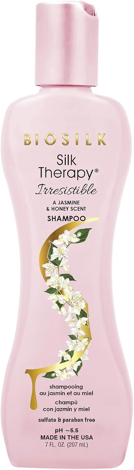 شامپو ابریشم تراپی BioSilk Irresistible Collection، رایحه یاس و عسل، صورتی، 207 میلی لیتر شامپو ابریشم تراپی BioSilk Irresistible Collection، رایحه یاس و عسل، صورتی، 207 میلی لیتر