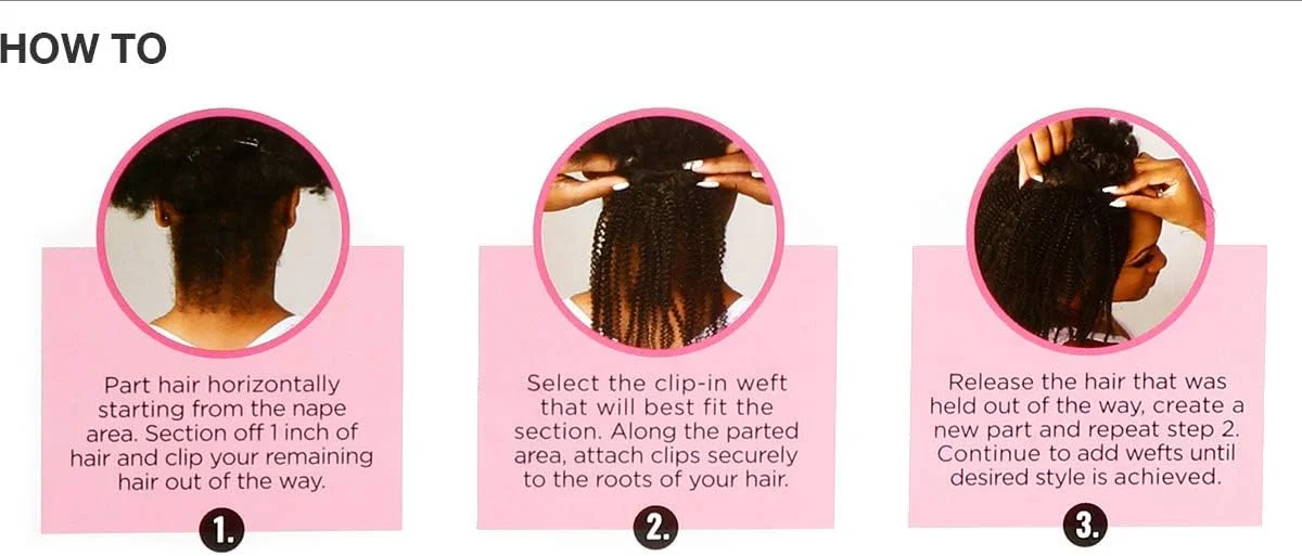 اکستنشن مو کلیپسی با بافت Sensationnel Textured Clip In، ترکیبی از موی طبیعی، 9 تکه - GAME CHANGER سایز 10 اینچ (2 قهوه ای تیره)