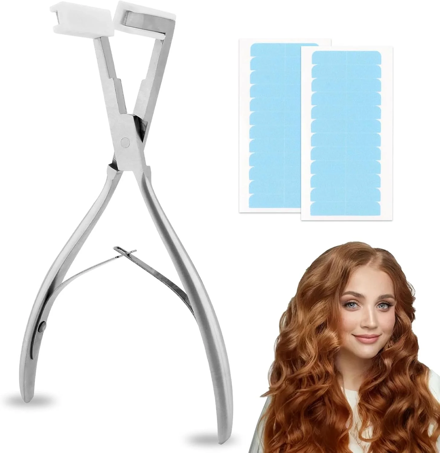 ست ابزار اکستنشن مو چسبی، انبر اکستنشن مو استیل ضد زنگ با سطح صاف + 2 چسب اکستنشن مو، انبر چسبی، ابزار حالت دهی اکستنشن مو (رنگ: نقره ای) ست ابزار اکستنشن مو چسبی، انبر اکستنشن مو استیل ضد زنگ با سطح صاف + 2 چسب اکستنشن مو، انبر چسبی، ابزار حالت دهی اکستنشن مو (رنگ: نقره ای)