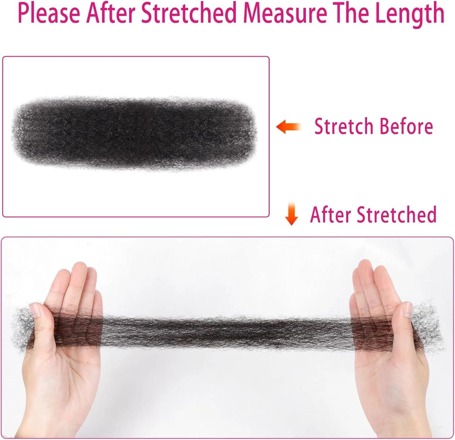 موهای بافته آفریقایی فله ای موی انسان - موی فله ای مجعد آفریقایی برای موی مینی تویست 12 اینچ 50 گرم در بسته موی بافت فله ای انسان برای اکستنشن میکرو لوک (1B، 12 اینچ، 50 گرم در بسته)