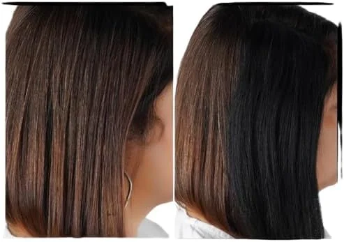 اکستنشن موی نامرئی یک تکه جانبی زنانه با موی طبیعی ریمی مشکی بلند 12 اینچی برای ظاهری طبیعی