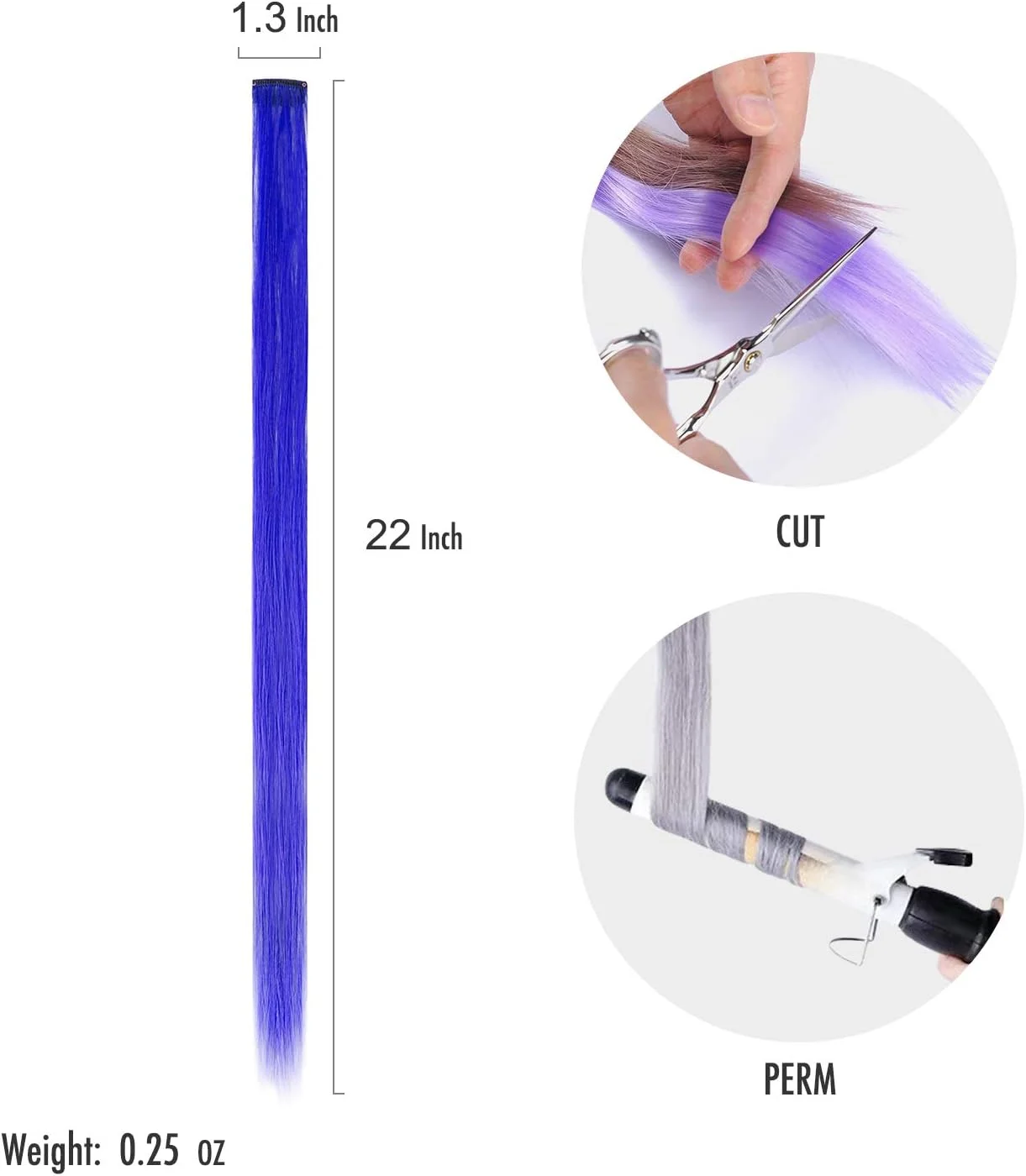 اوناس. ۱۲ تکه اکستنشن موی رنگی صورتی چرک کلیپسی، اکستنشن موی رنگارنگ ۵۰ سانتی متری صاف و بلند برای هدیه کودکان و زنان، مهمانی کریسمس و هالووین (صورتی چرک)