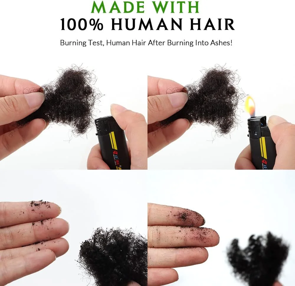 اکستنشن موی بافت آفریقایی Orientfashion موی طبیعی 30 سانتیمتر 0.4 سانتیمتر 60 عدد در هر بسته