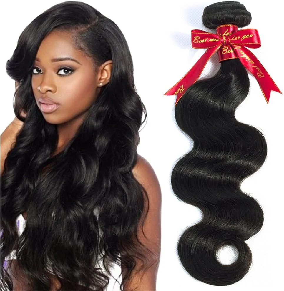 سوبلا (30 سانتی متر) - موی بافت برزیلی درجه 7A، اکستنشن موی 100% طبیعی مشکی (30 سانتی متر)