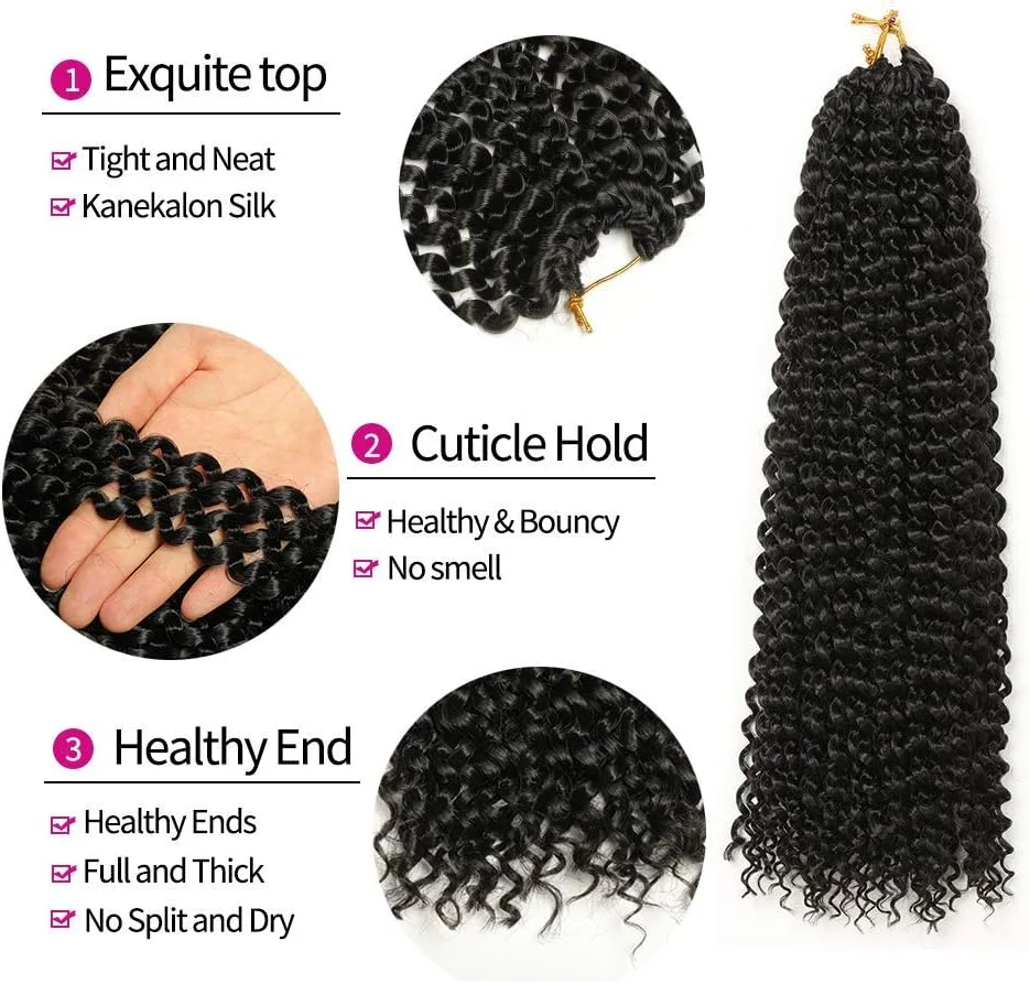 موهای بافتنی مدل Passion Twist YDDM، 6 بسته اکستنشن موی بافتنی موج دار 18 اینچی برای اکستنشن موی بافت آفریقایی بلند، موی بافتنی Passion Twist مصنوعی (1B#، بسته اقتصادی 6 عددی) موهای بافتنی مدل Passion Twist YDDM، 6 بسته اکستنشن موی بافتنی موج دار 18 اینچی برای اکستنشن موی بافت آفریقایی بلند، موی بافتنی Passion Twist مصنوعی (1B#، بسته اقتصادی 6 عددی)