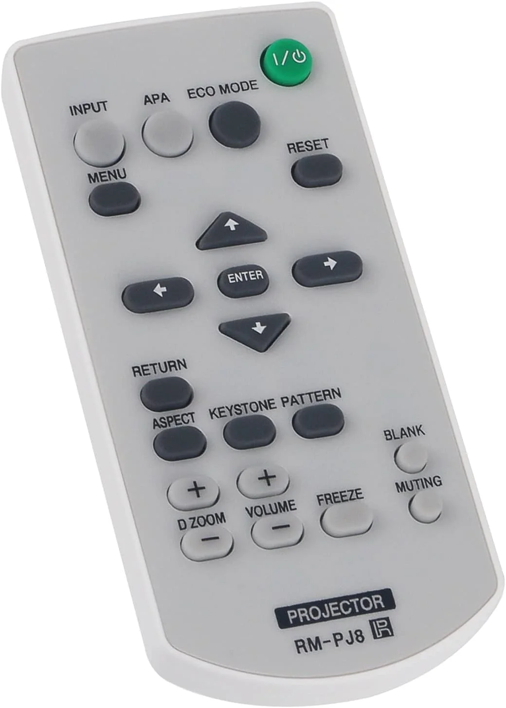 ریموت کنترل جایگزین RM-PJ8 سازگار با پروژکتورهای دیتا سونی مدل های VPL-DW120 VPL-DX100 VPL-CH350 VPL-CH375 VPL-CH370 VPL-CH355 VPL-CH353 VPL-CW256 VPL-CW276 VPL-DX125 VPL-DX126 VPL-DX127 ریموت کنترل جایگزین RM-PJ8 سازگار با پروژکتورهای دیتا سونی مدل های VPL-DW120 VPL-DX100 VPL-CH350 VPL-CH375 VPL-CH370 VPL-CH355 VPL-CH353 VPL-CW256 VPL-CW276 VPL-DX125 VPL-DX126 VPL-DX127