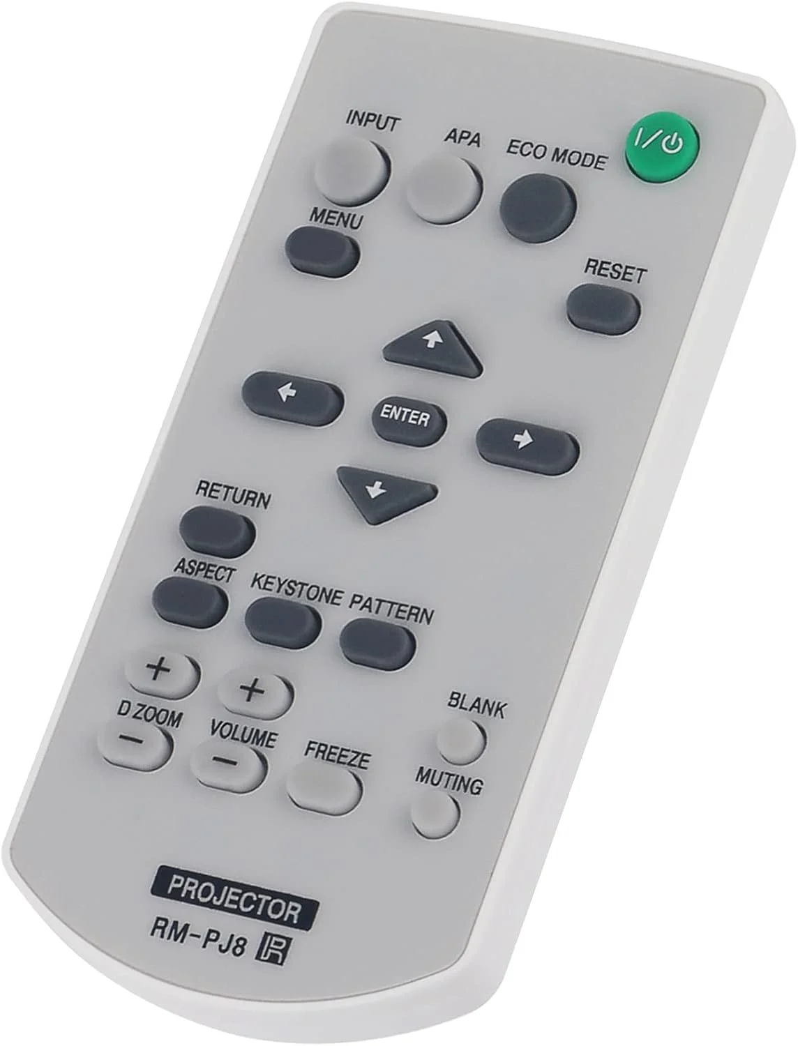 ریموت کنترل جایگزین RM-PJ8 سازگار با پروژکتورهای دیتا سونی مدل های VPL-DW120 VPL-DX100 VPL-CH350 VPL-CH375 VPL-CH370 VPL-CH355 VPL-CH353 VPL-CW256 VPL-CW276 VPL-DX125 VPL-DX126 VPL-DX127 ریموت کنترل جایگزین RM-PJ8 سازگار با پروژکتورهای دیتا سونی مدل های VPL-DW120 VPL-DX100 VPL-CH350 VPL-CH375 VPL-CH370 VPL-CH355 VPL-CH353 VPL-CW256 VPL-CW276 VPL-DX125 VPL-DX126 VPL-DX127