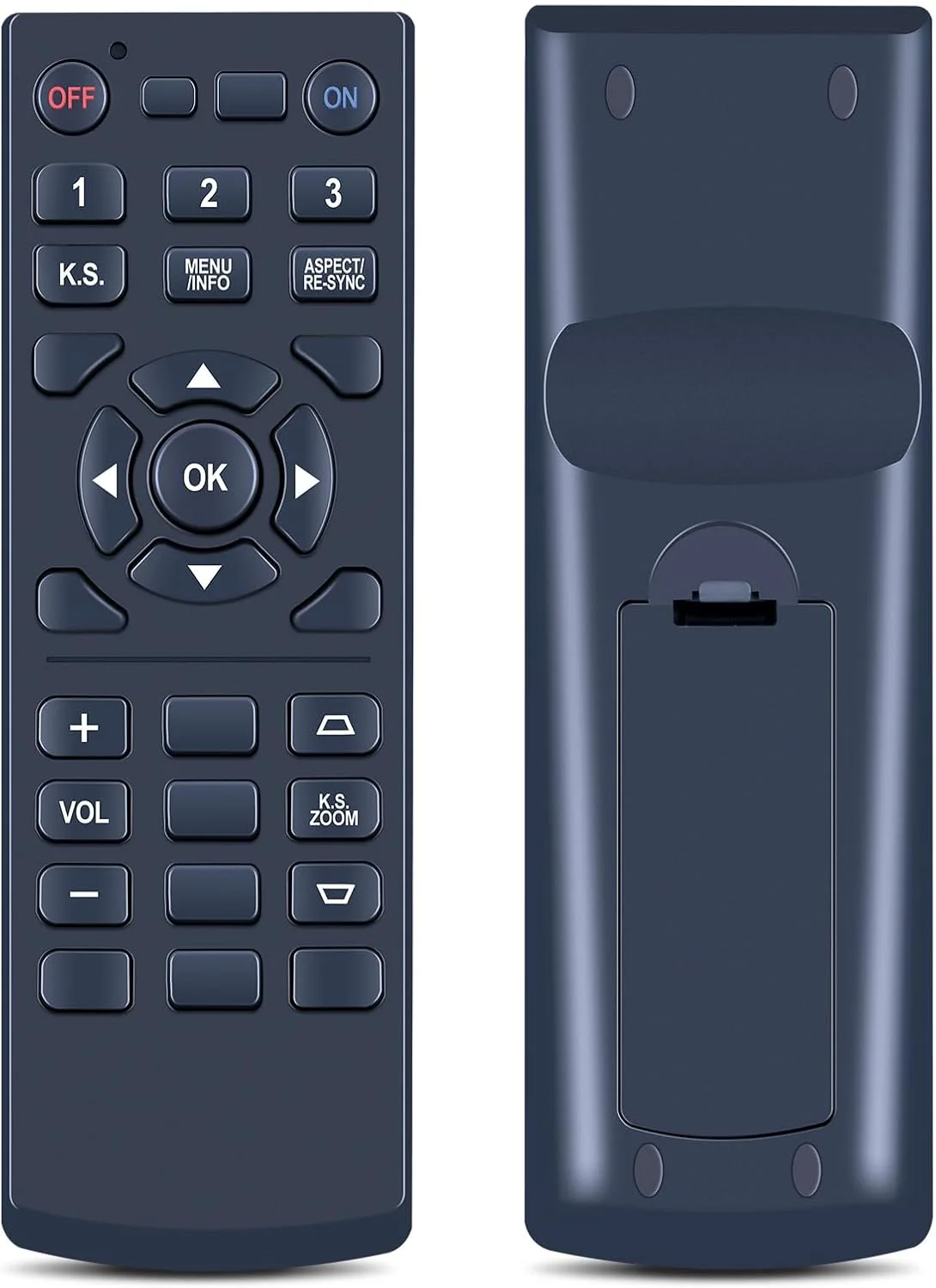 ریموت کنترل جایگزین RETROSUN سازگار با پروژکتور بارکو RLM-W14 RLM-W8 RLS-W12 RLM-W6 ریموت کنترل جایگزین RETROSUN سازگار با پروژکتور بارکو RLM-W14 RLM-W8 RLS-W12 RLM-W6